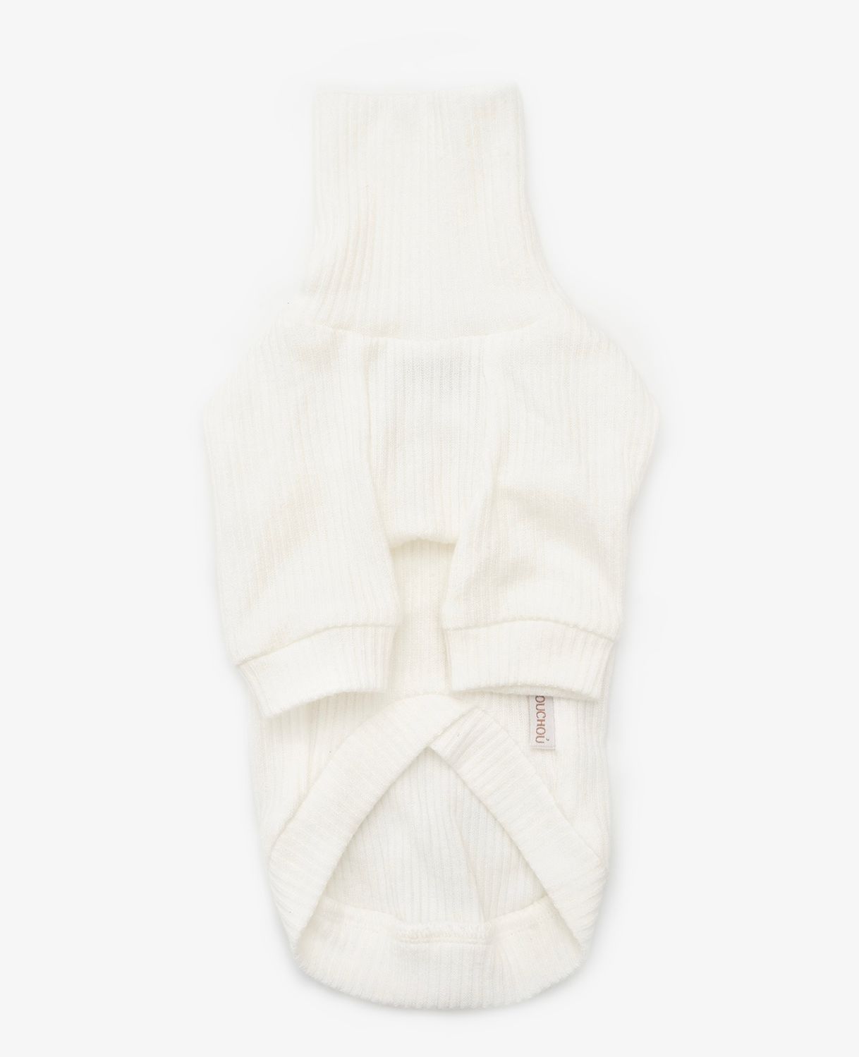 CHOU CHOU Гольф класичний з ангори для собак молочний