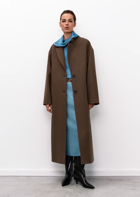 WOOL MAXI COAT