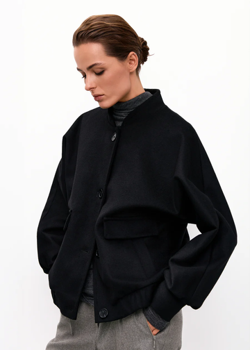 Iam WOOL BOMBER JACKET