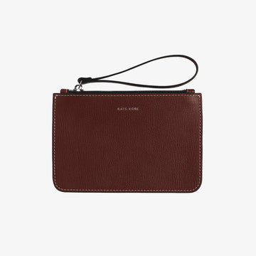 Kate Kore Saffiano Mini Wallet Chocolate