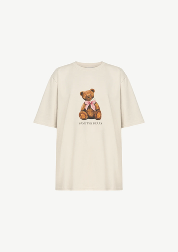 Alice K Футболка жіноча "Save The Bears" бежевого кольору