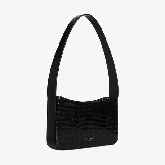 Kate Kore Croco Baguette Solo Black
