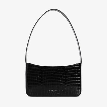 Kate Kore Croco Baguette Solo Black