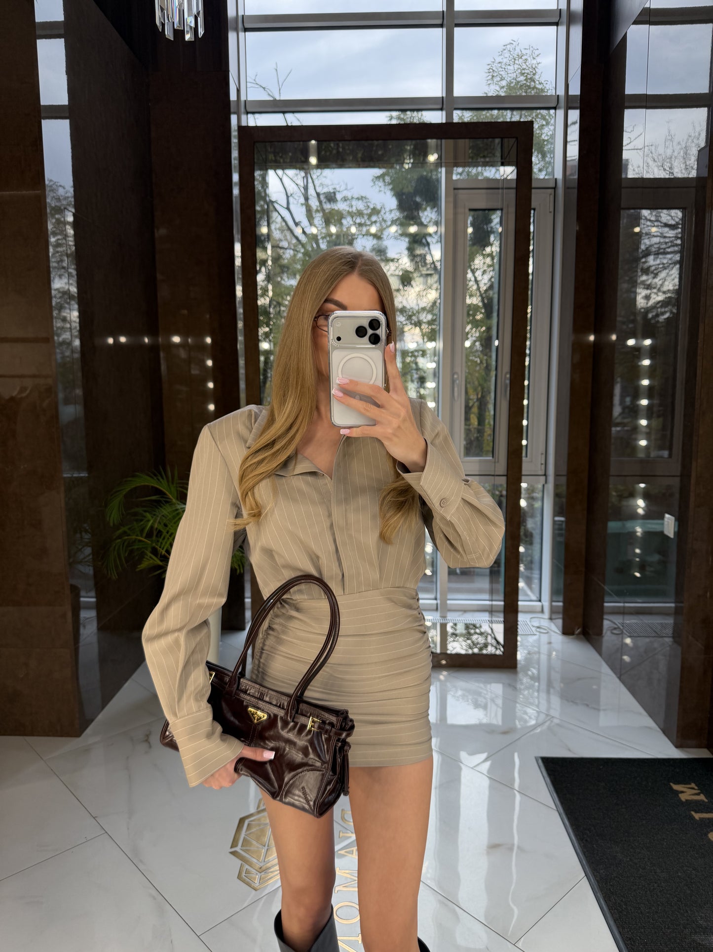 MISS DIAMOND Сукня Freyja в полоску