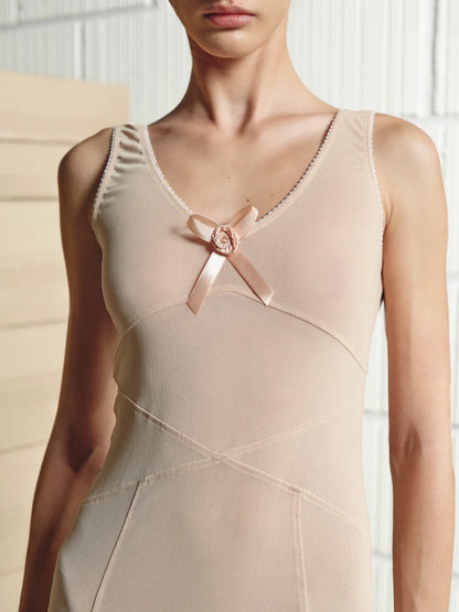 MOCKO Сукня Red Rose нюд