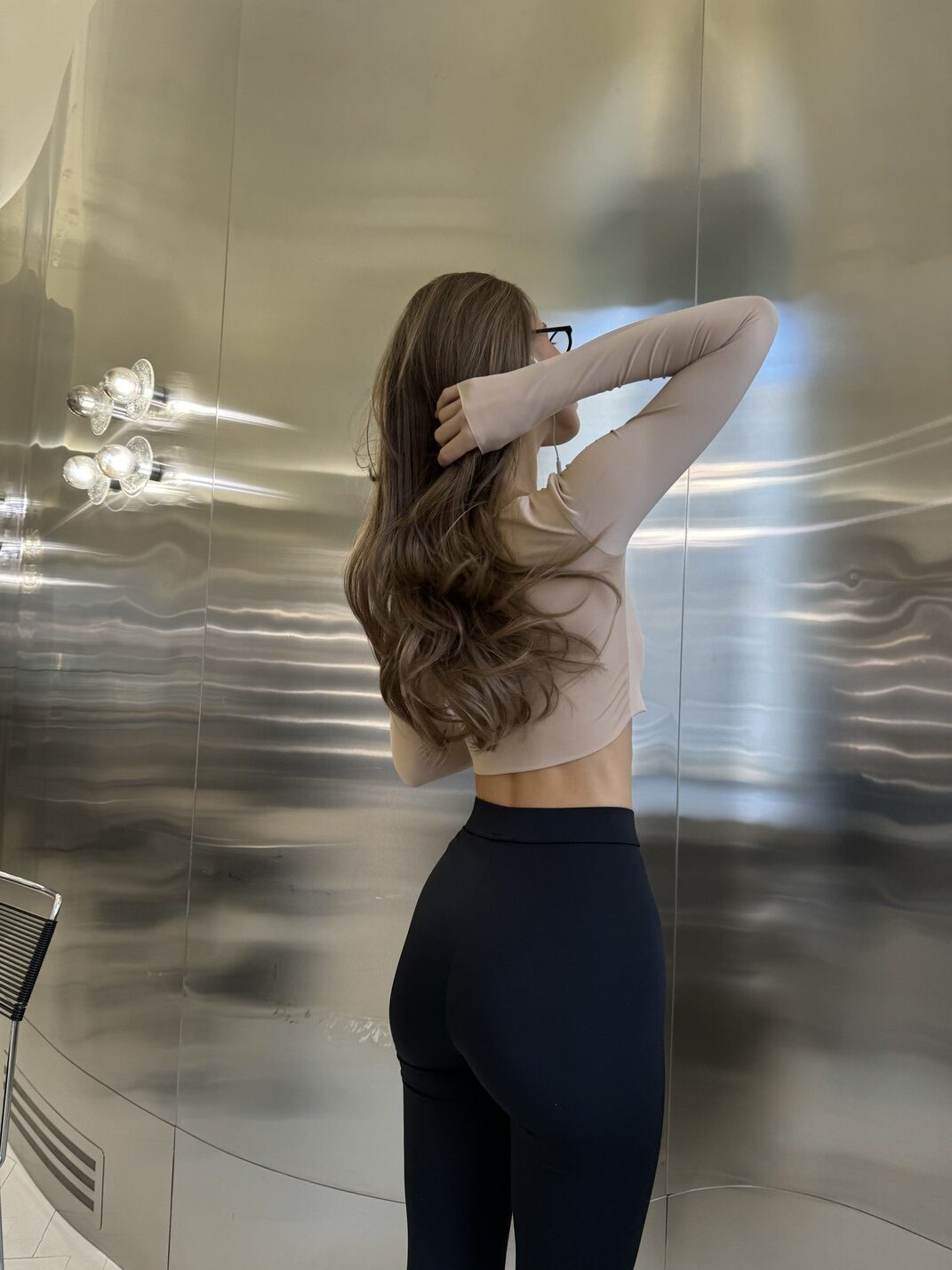 HEY BECCA Легінси з декоративним швом вздовж ноги Eva