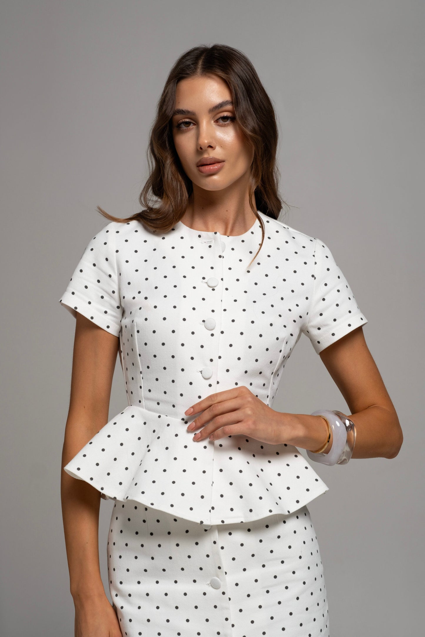 LACY HEARTS СОРОЧКА POLKA DOT