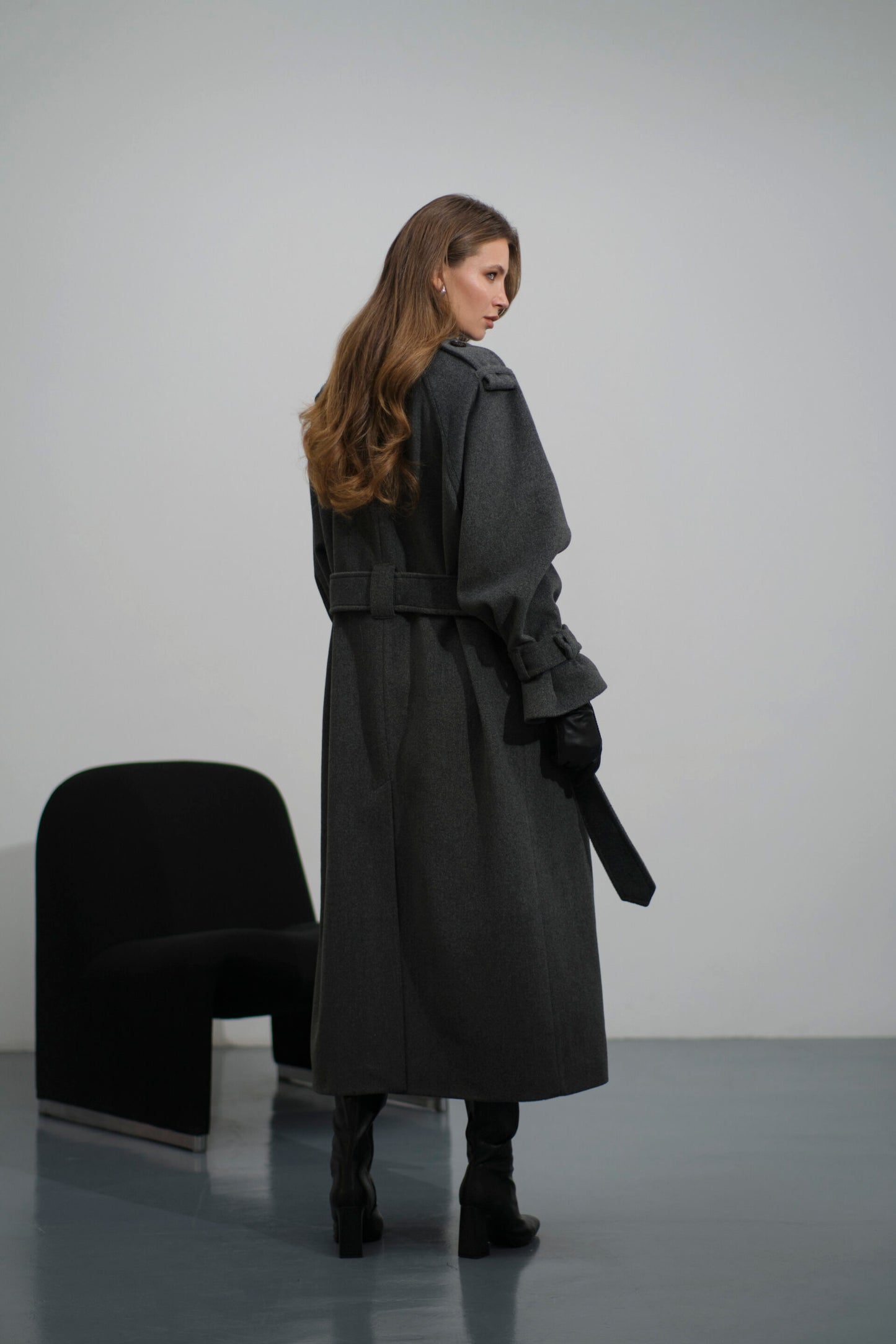 LACY HEARTS ПАЛЬТО LONG WARM COAT