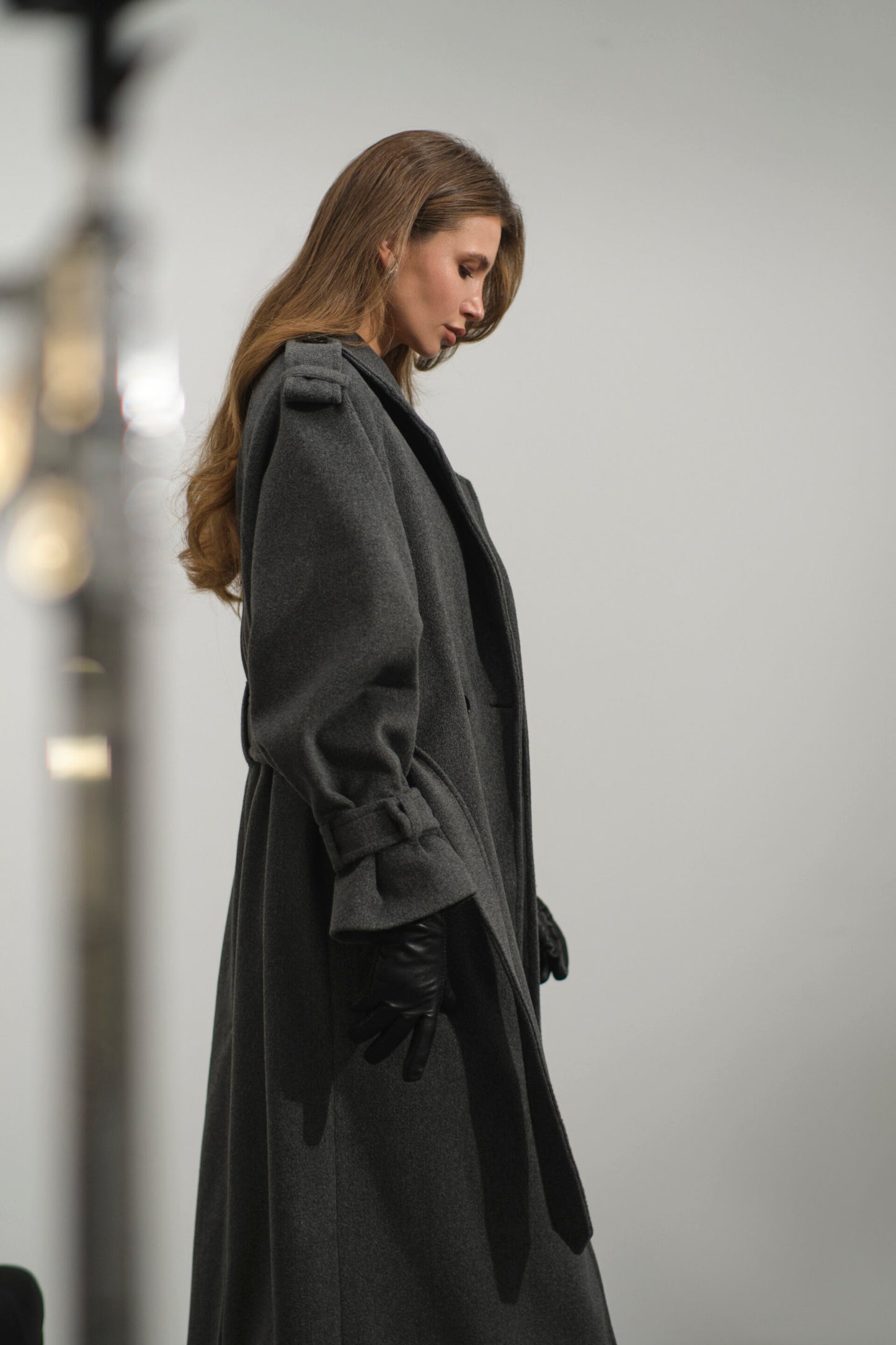 LACY HEARTS ПАЛЬТО LONG WARM COAT