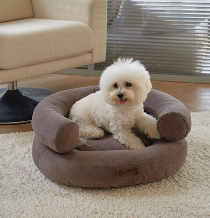 CHOU CHOU Лежак ортопедичний для собак "Marshmallow" коричневий