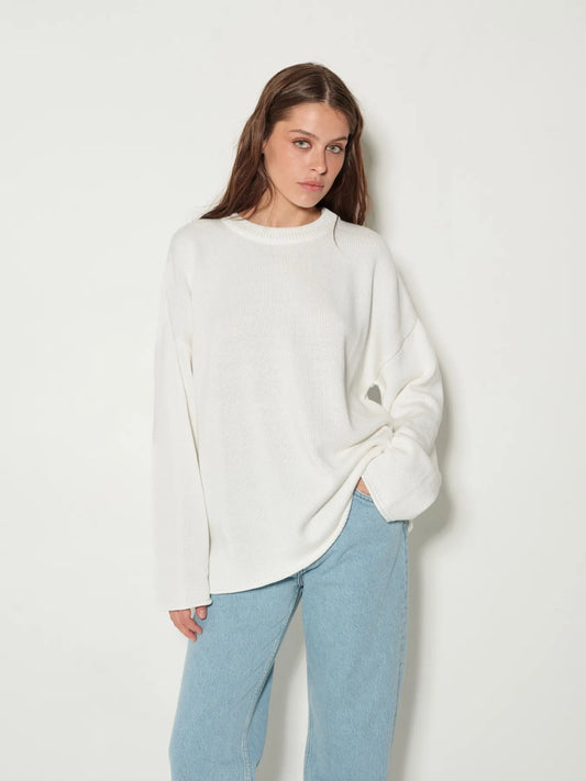 MOCKO Claire sweater молочний