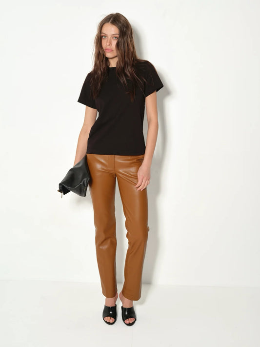 MOCKO Штани шкіра EIRA карамель