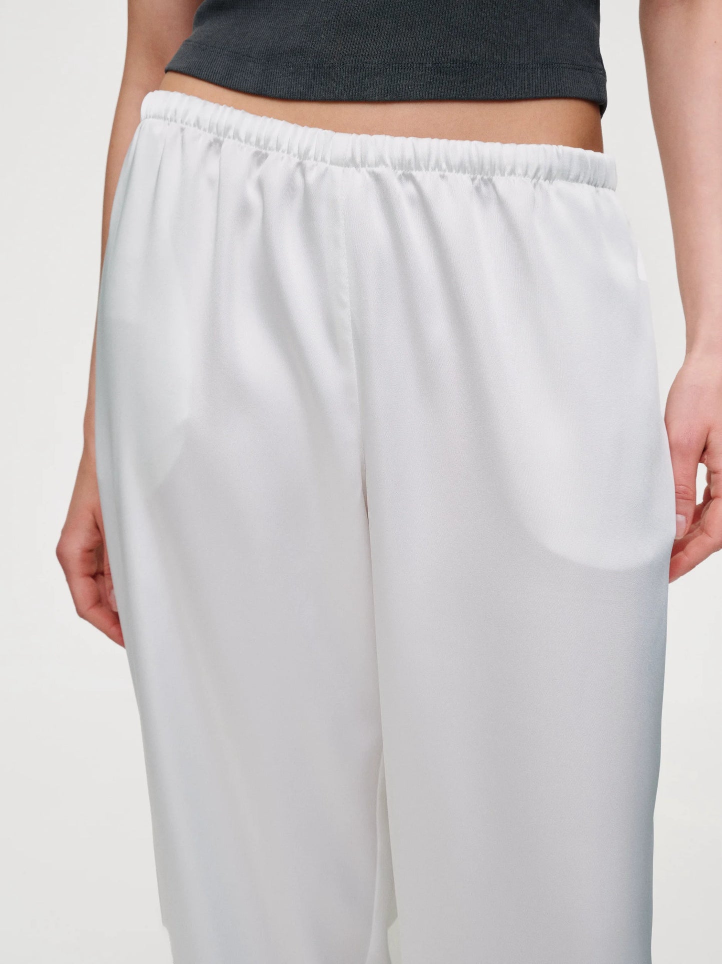MOCKO Штани SATIN LINE молочні