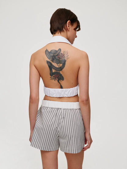 MOCKO Топ SHIRT білий