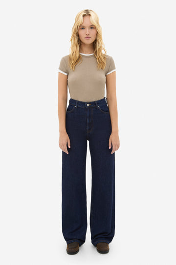 MATCH DENIM Indigo Baggy Jeans