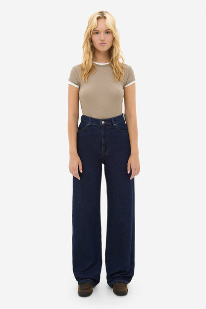 MATCH DENIM Indigo Baggy Jeans