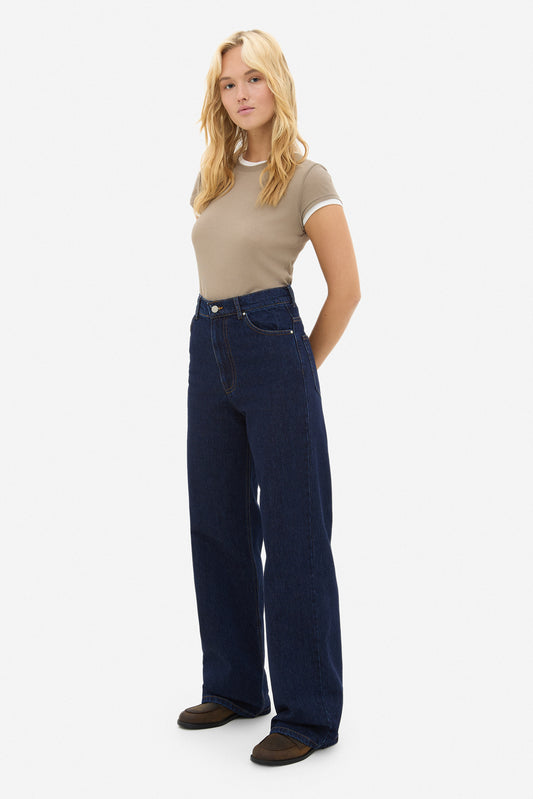 MATCH DENIM Indigo Baggy Jeans