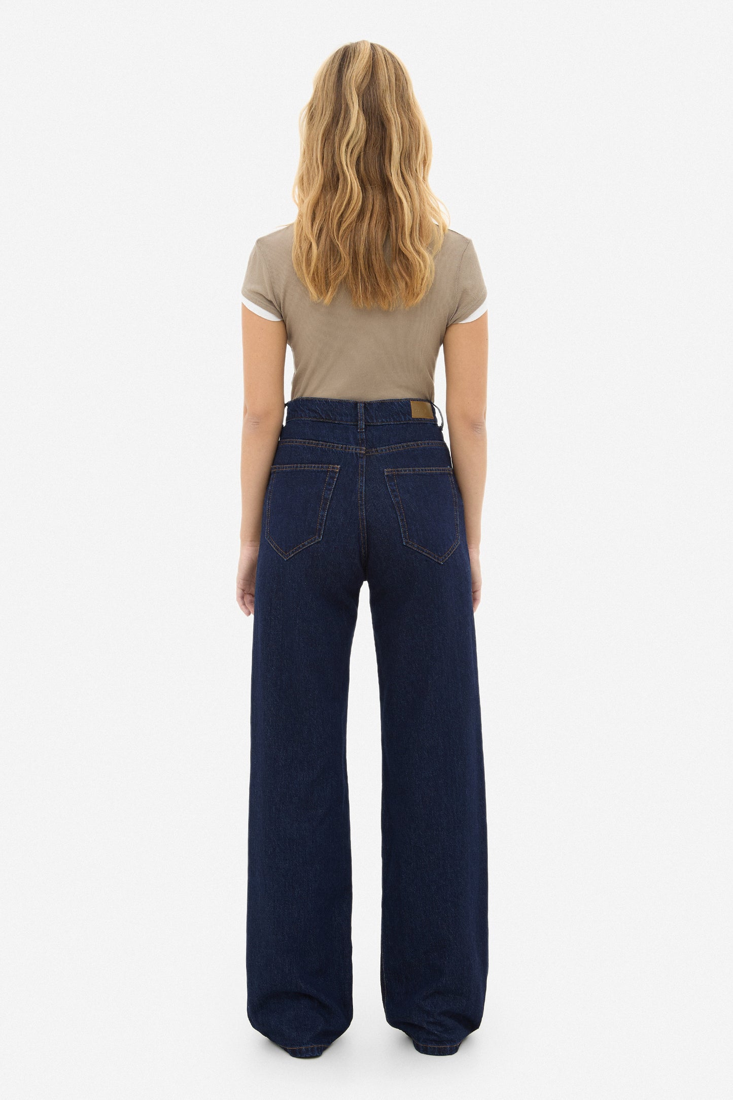 MATCH DENIM Indigo Baggy Jeans
