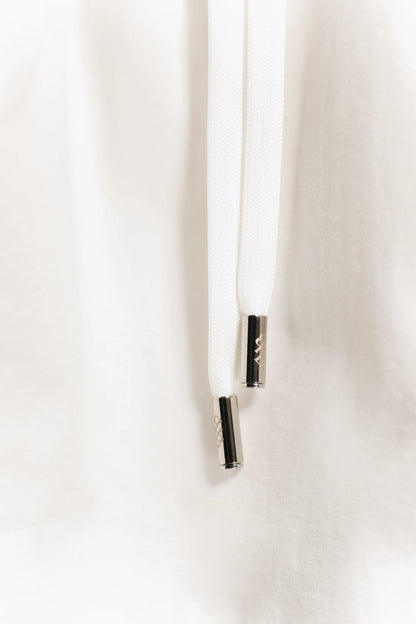 HEY BECCA Спідниця міні з щільного котону молочна