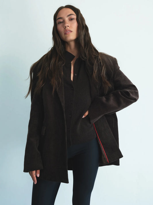 MOCKO Жакет Giorgia шоколадний