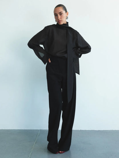 MOCKO Блуза Estelle чорна