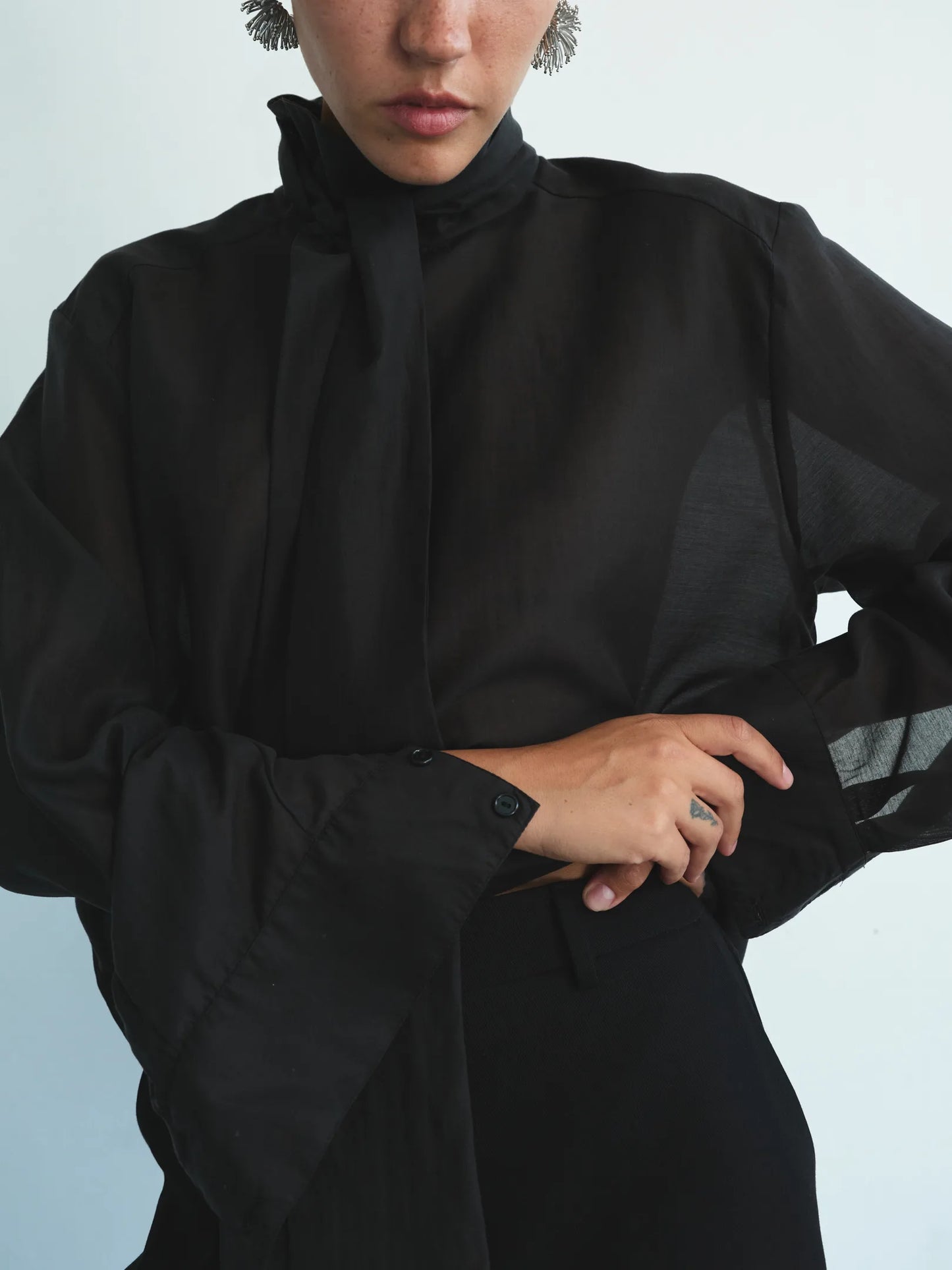 MOCKO Блуза Estelle чорна