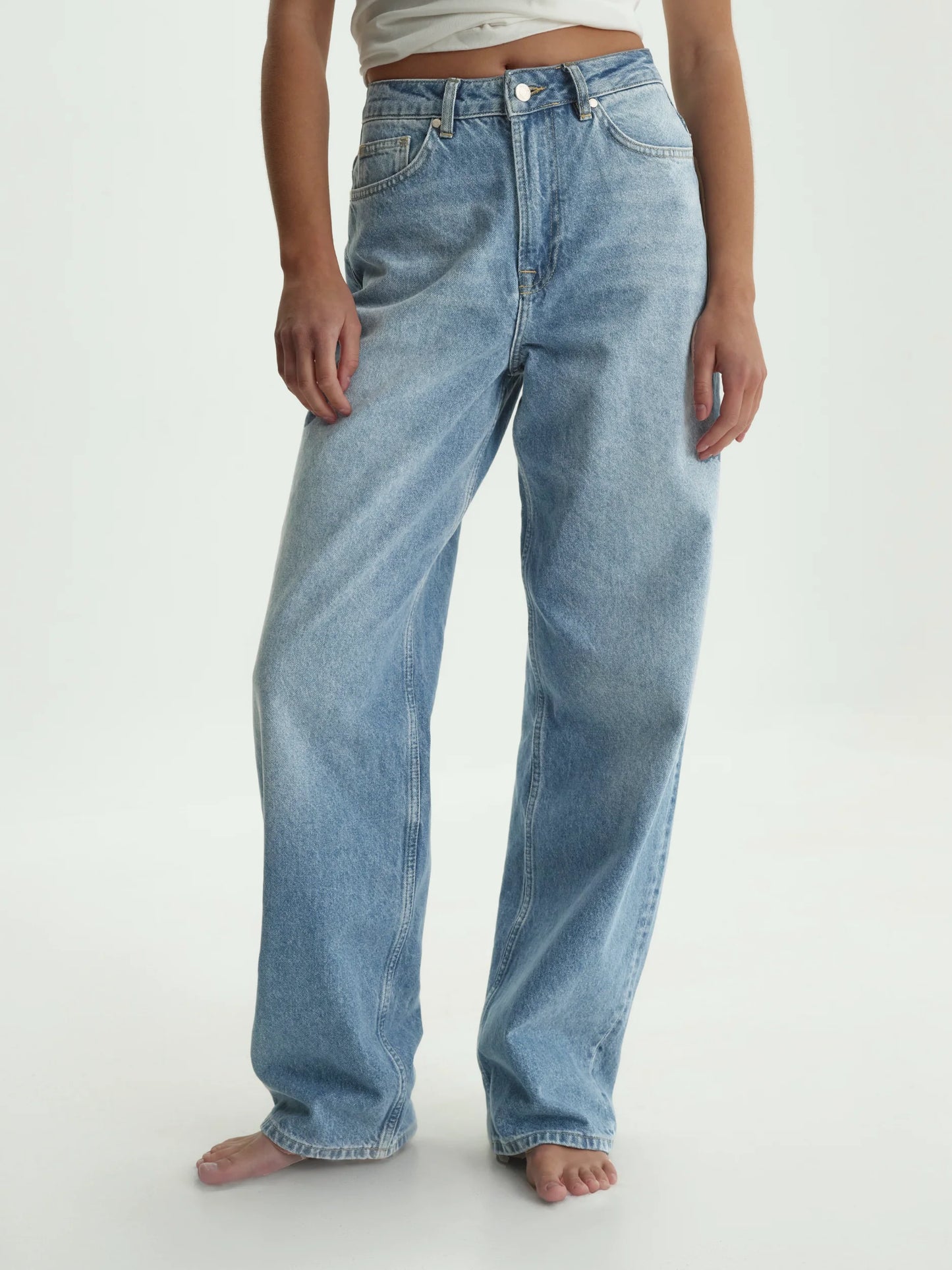 MOCKO Baby blue baggy jeans