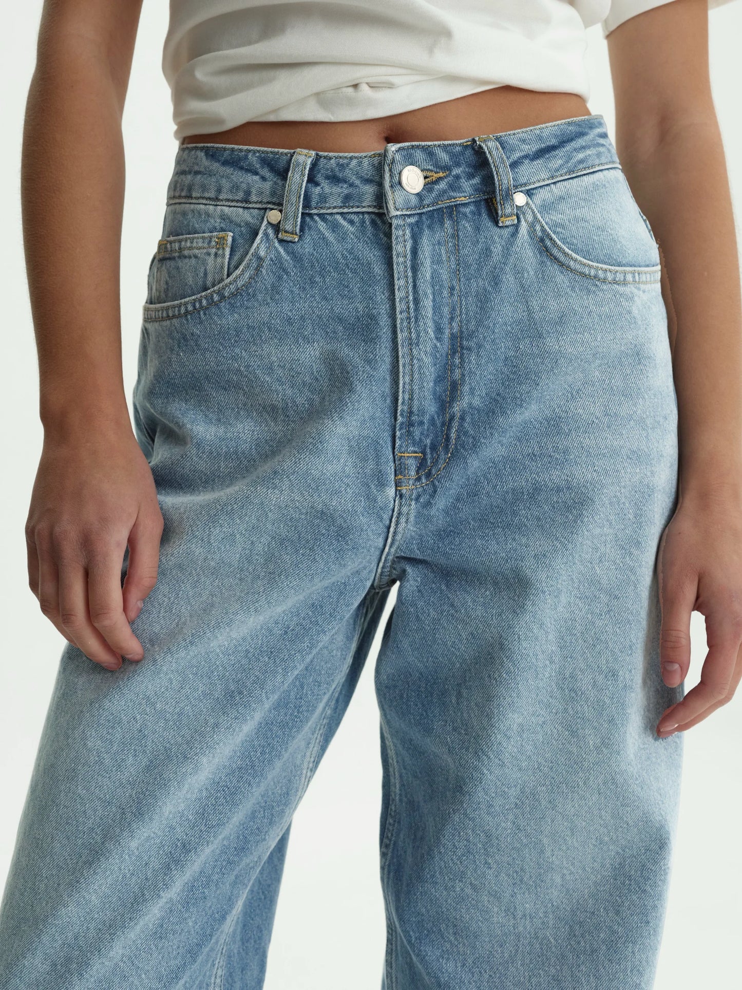 MOCKO Baby blue baggy jeans