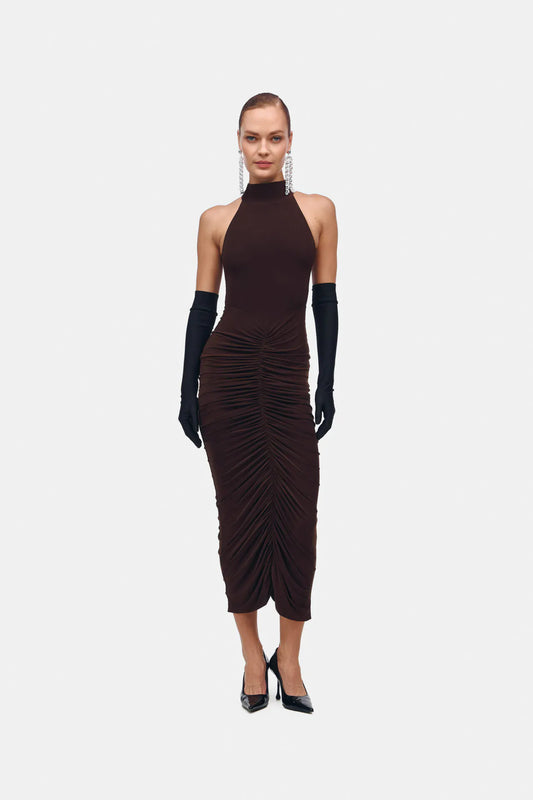 MY x MY Сукня Louise коричнева
