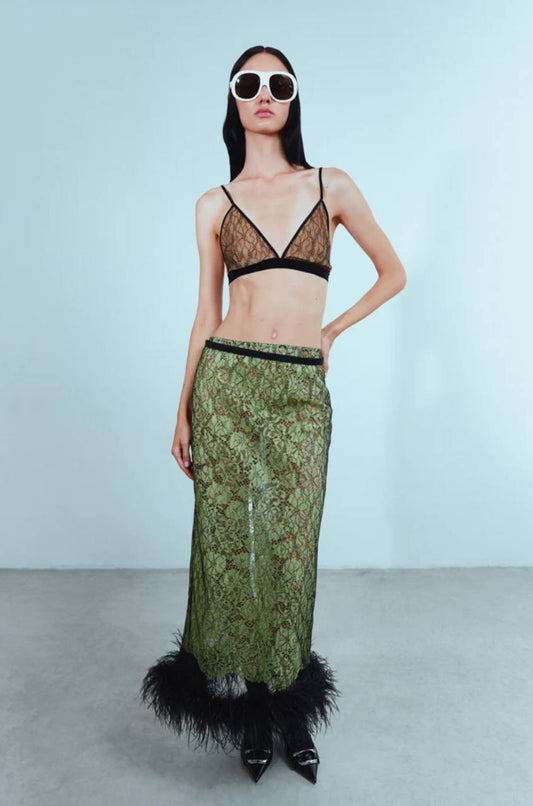 SAYYA Мереживний топ