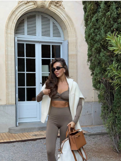 NORBA Кроп-топ Shell у чорному