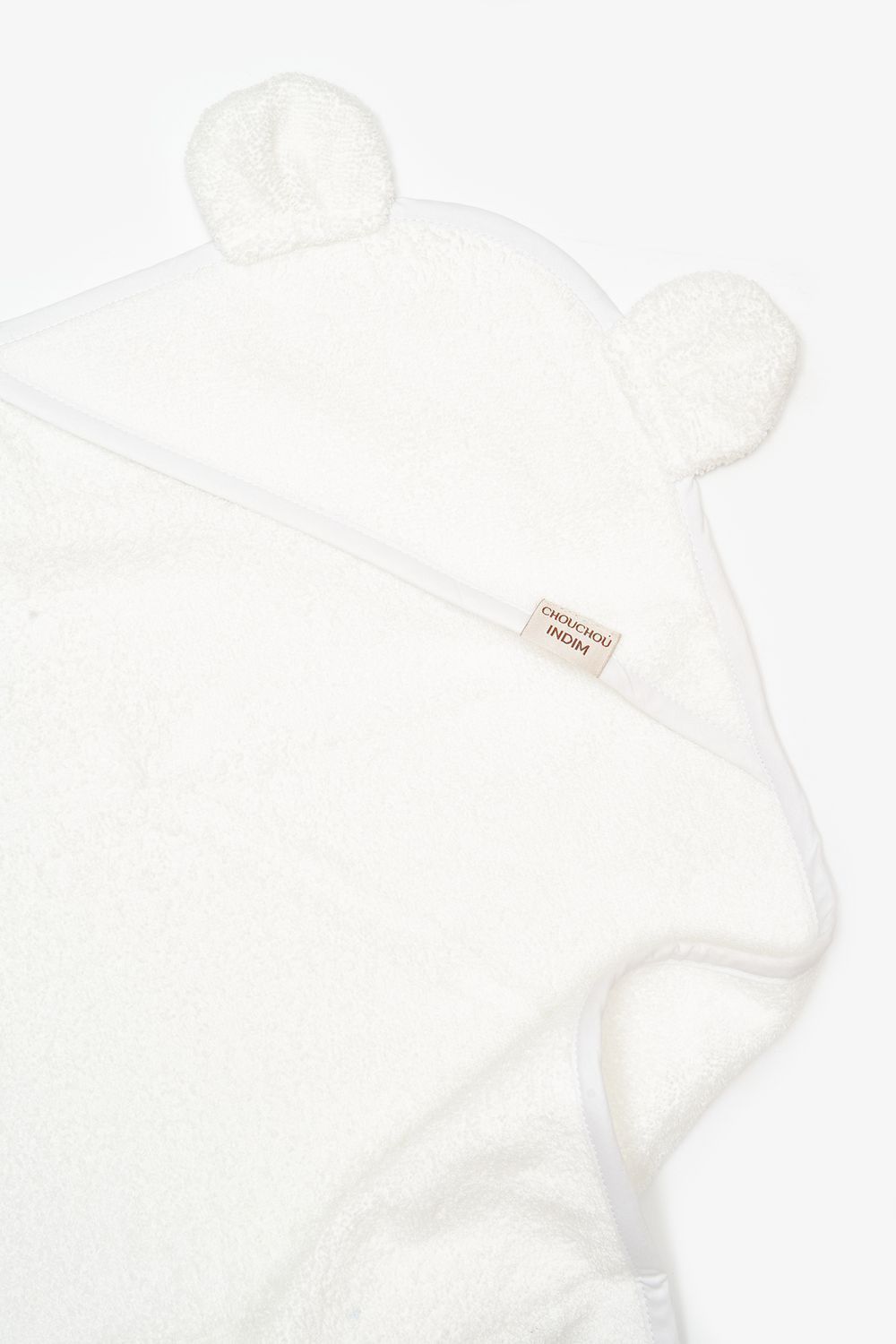 CHOU CHOU Бавовняний рушник для собак молочний (75*75)