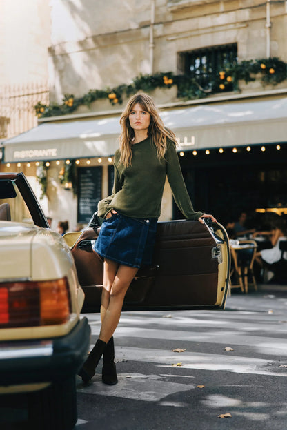 SAGE Лонгслів "Grid" прозорий