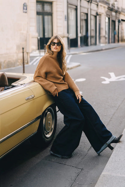 SAGE Светр "Різна в'язка"