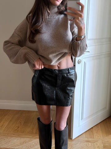 MOCKO Спідниця Croco Mini