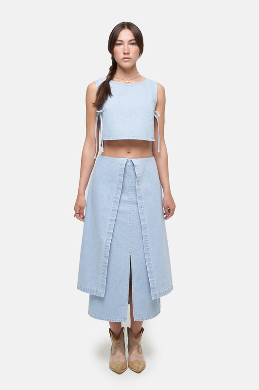 MATCH DENIM Ethno Corset