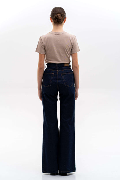 MATCH DENIM Indigo Flared Jeans