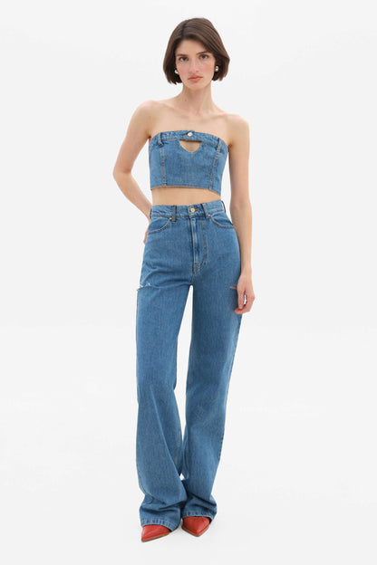 MATCH DENIM Blue Bando