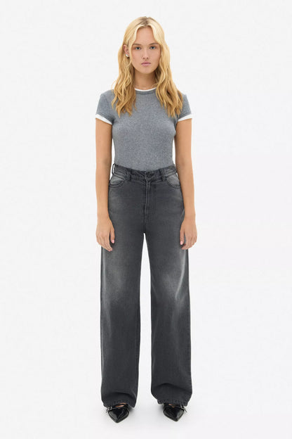 MATCH DENIM Baggy Grey Jeans