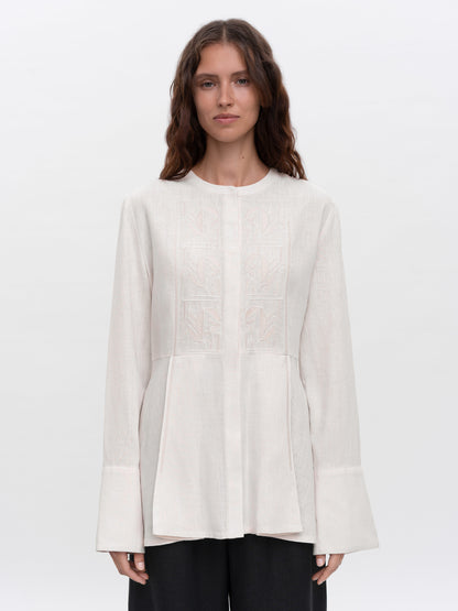ETNODIM Вишита світла блуза "Нива"