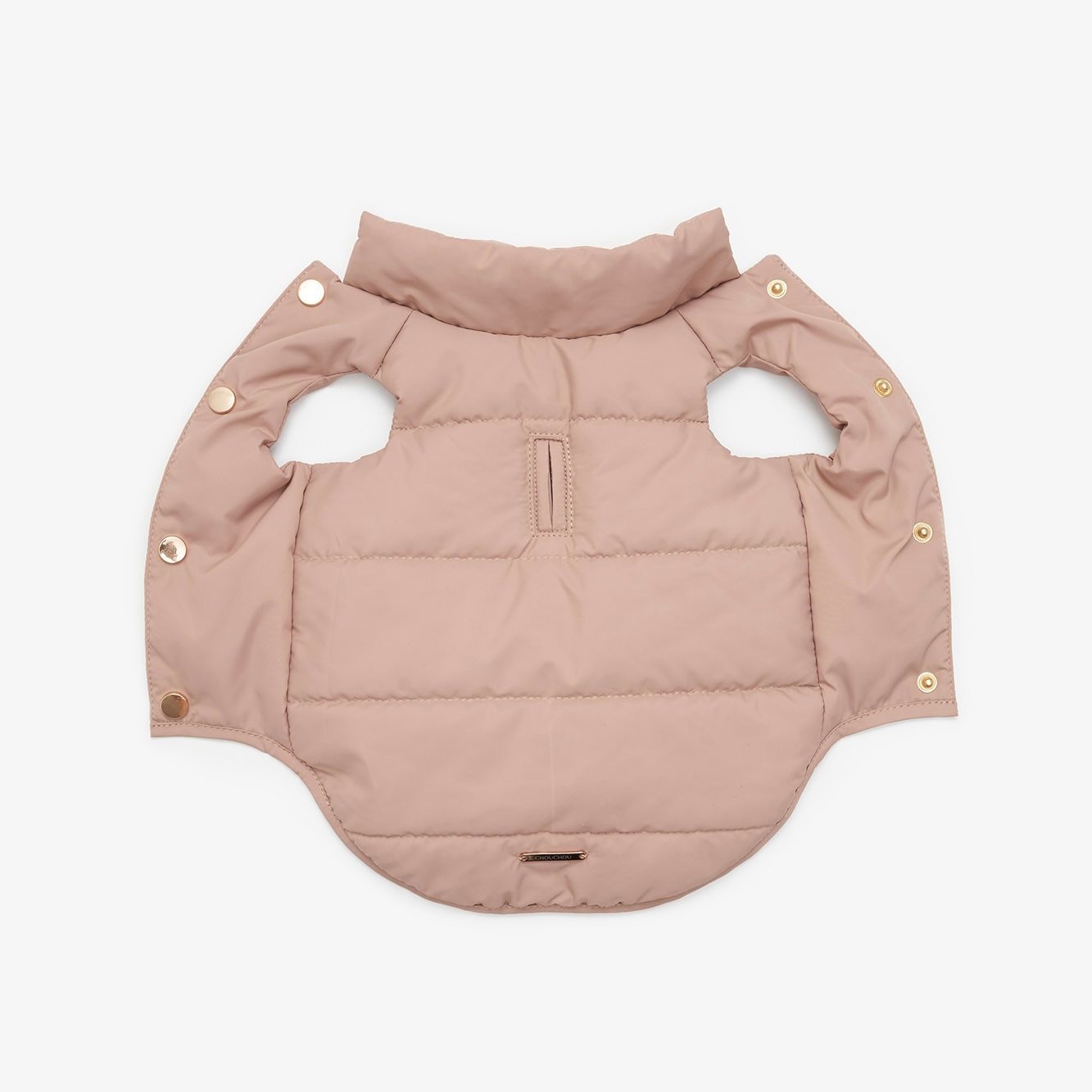CHOU CHOU Жилетка пухова для собак рожева