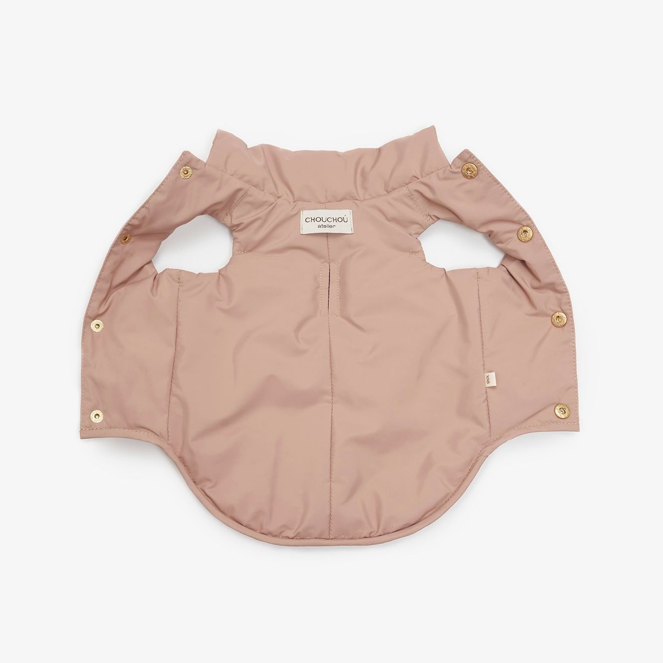 CHOU CHOU Жилетка пухова для собак рожева