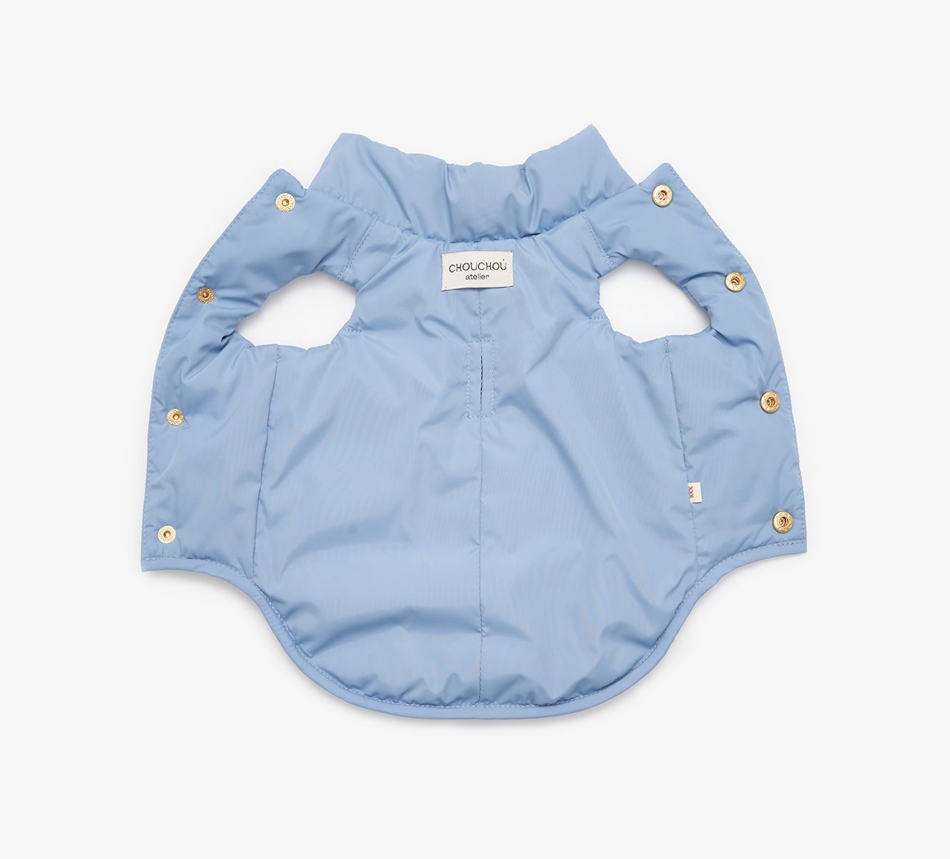 CHOU CHOU Жилетка пухова для собак блакитна