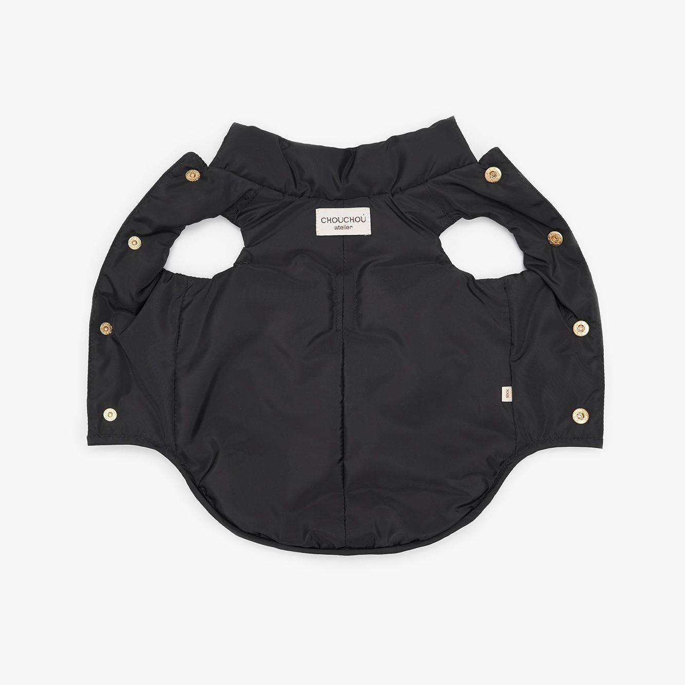 CHOU CHOU Жилетка пухова для собак чорна
