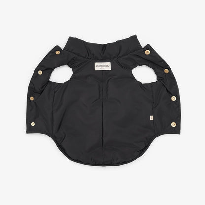 CHOU CHOU Жилетка пухова для собак чорна